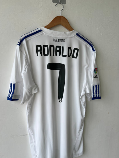 (XL) Real Madrid 2010-11 Home Shirt Ronaldo #7