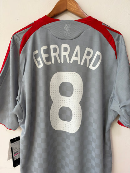 (XL) Liverpool 2008-09 Away Shirt Gerrard #8 (NEW)