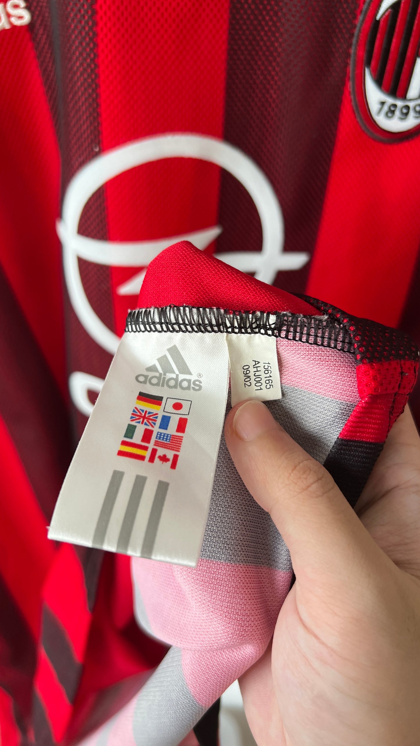 AC Milan 2002-03 Home Shirt Inzaghi #9 (L)