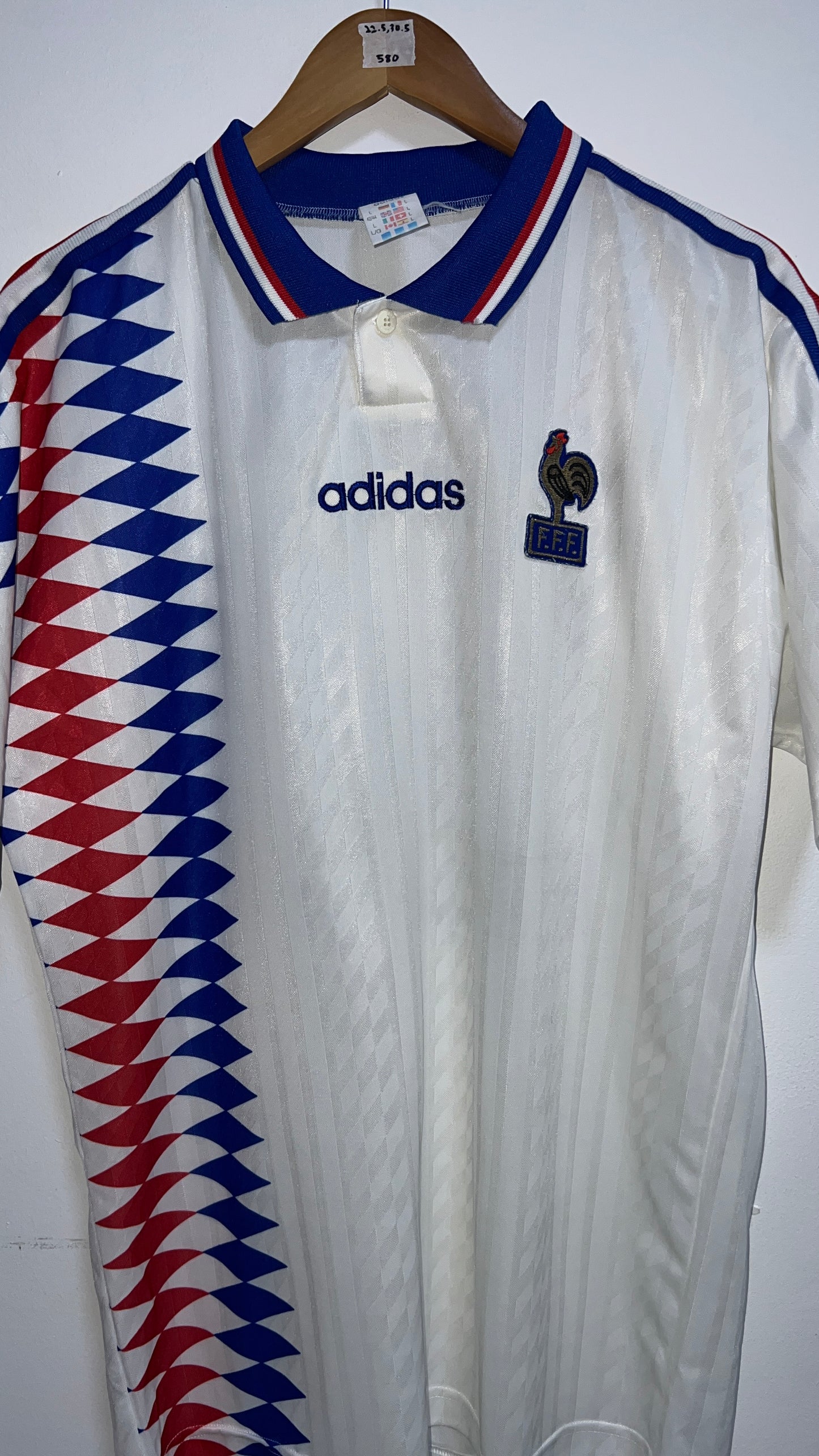 France 1994-96 Away Shirt Zidane #14 (L)