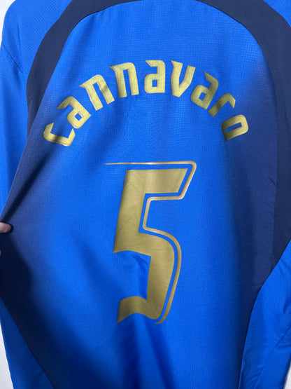 (L/XL) Italy 2006-07 Home Shirt Cannavaro #5