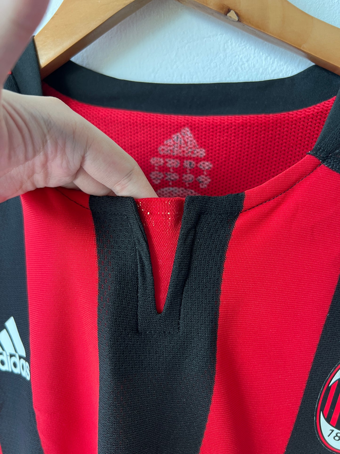 AC Milan 2003-04 Home Player Issue Shirt Kaka #22 (L)