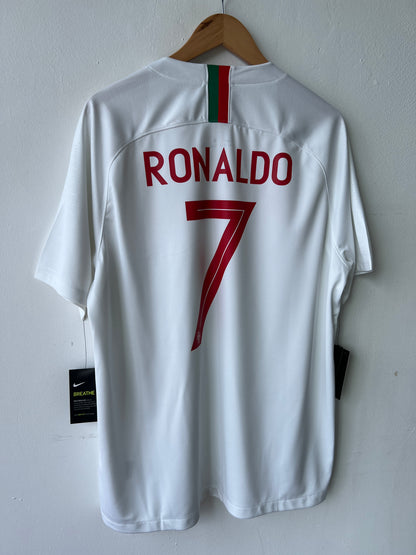 (XL) Portugal 2018-19 Away Shirt Ronaldo #7 (NEW)