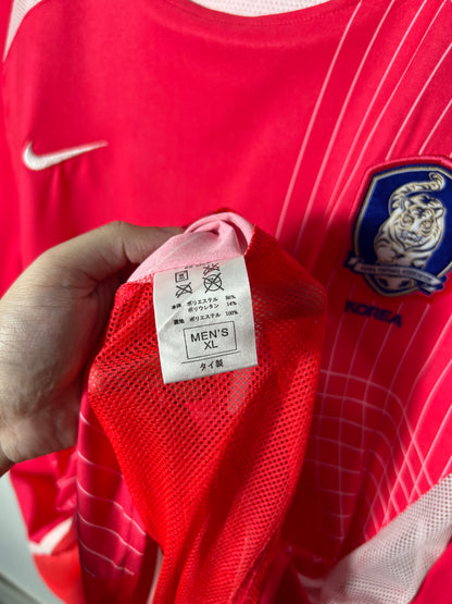 (XL) South Korea 2002-04 Home Player Version Shirt J. S Park #21