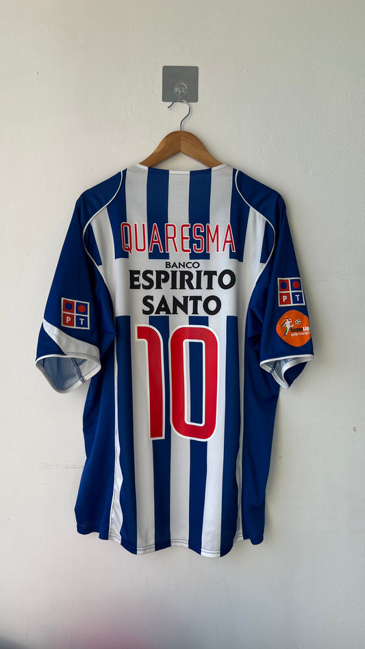 Porto 2004-05 Home Shirt Quaresma #10 (XL)