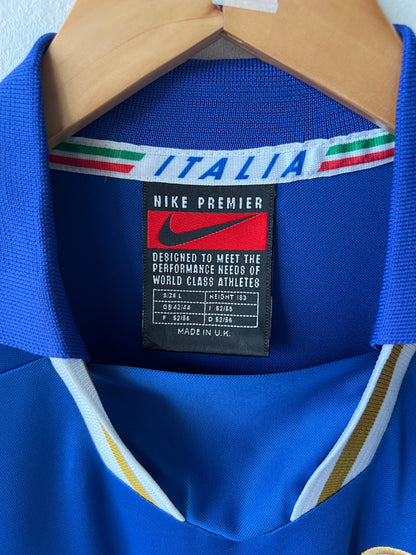 (L) Italy 1996-97 Home Shirt Maldini #3