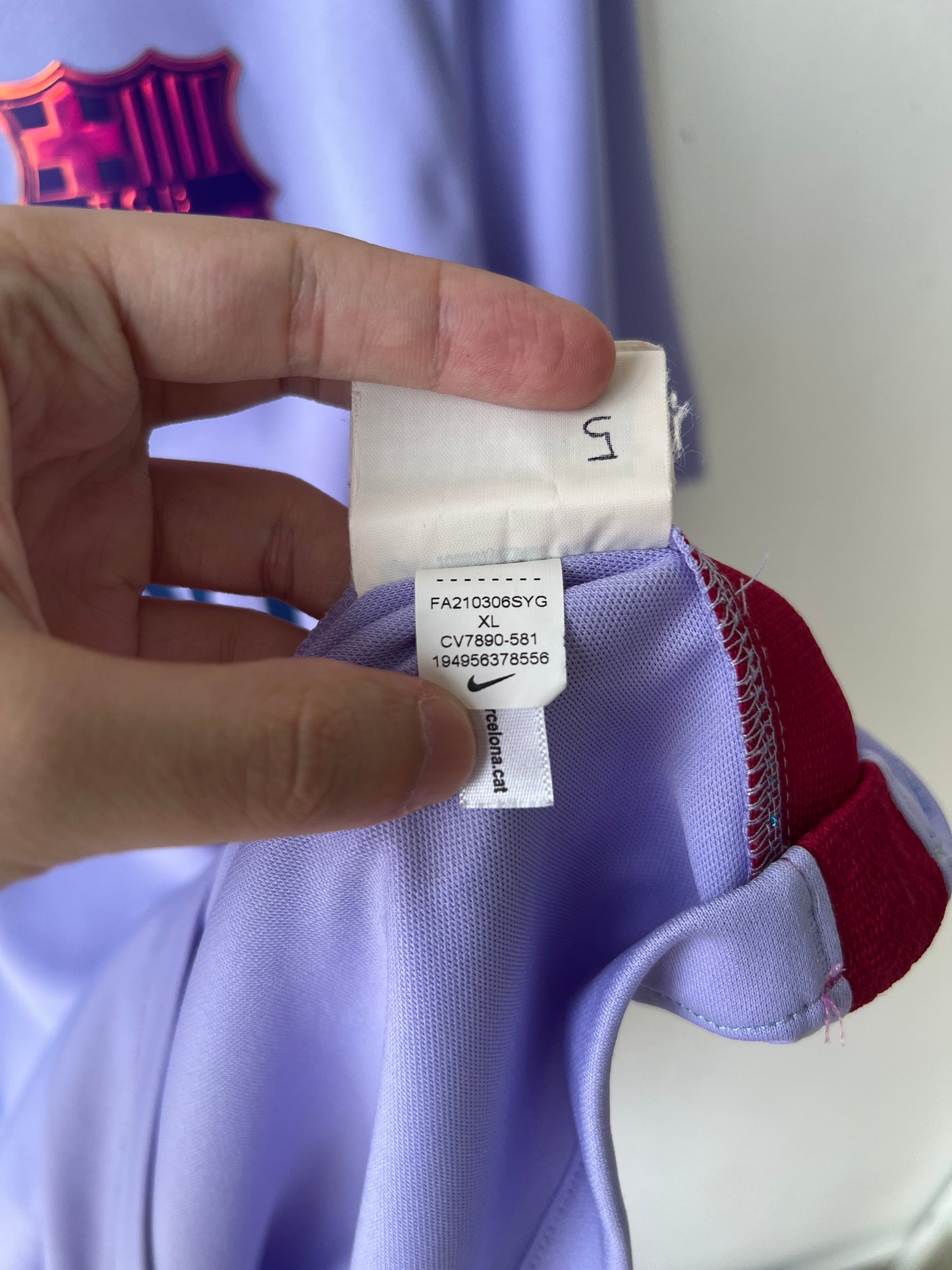 (XL) Barcelona 2021-22 Away Shirt O. Dembele #7