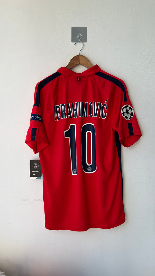 PSG 2014-15 Third Shirt Ibrahimovic #10 (L) (Brand New)