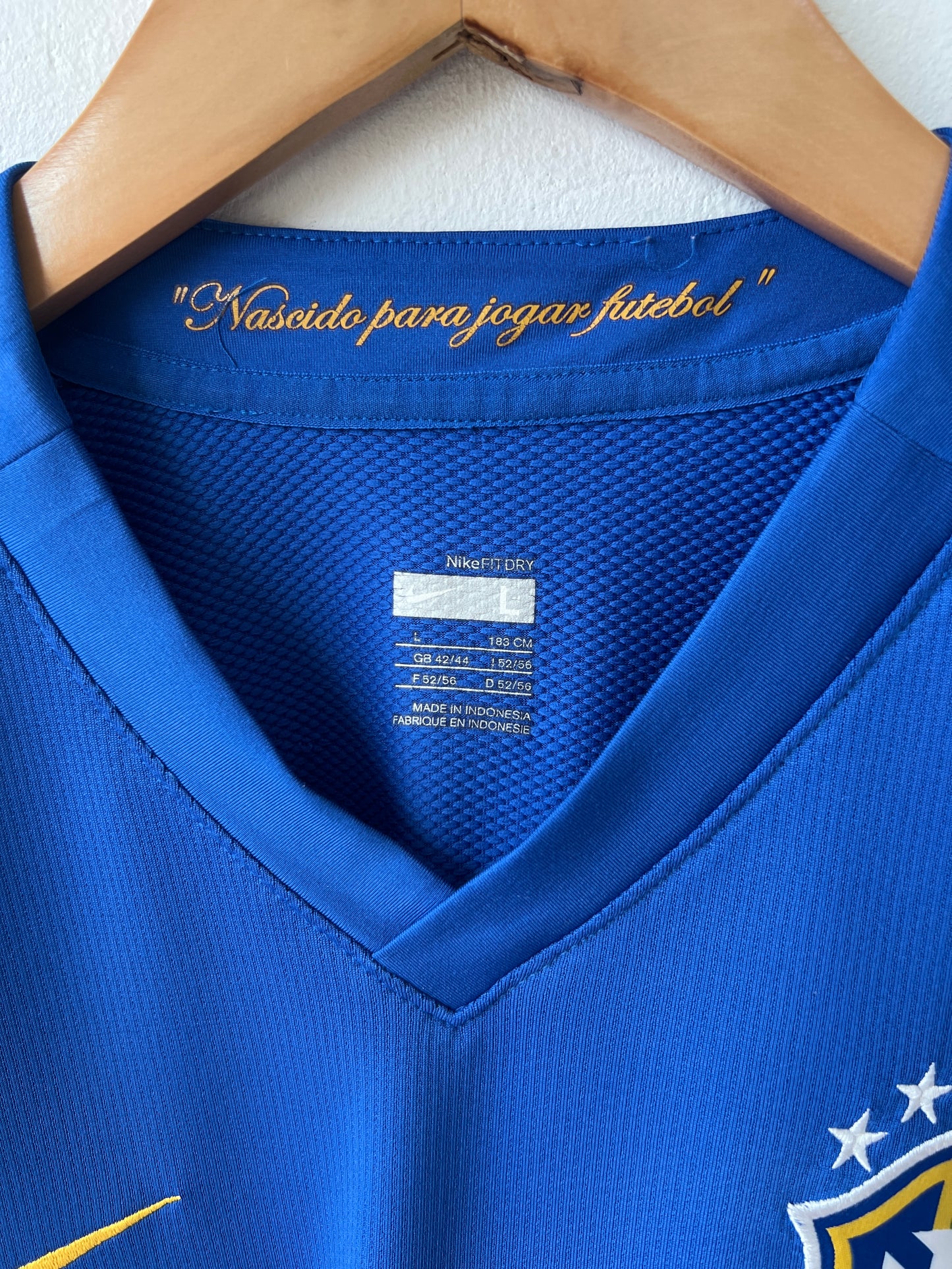 (L) Brazil 2008-10 Away Shirt Ronaldinho #10