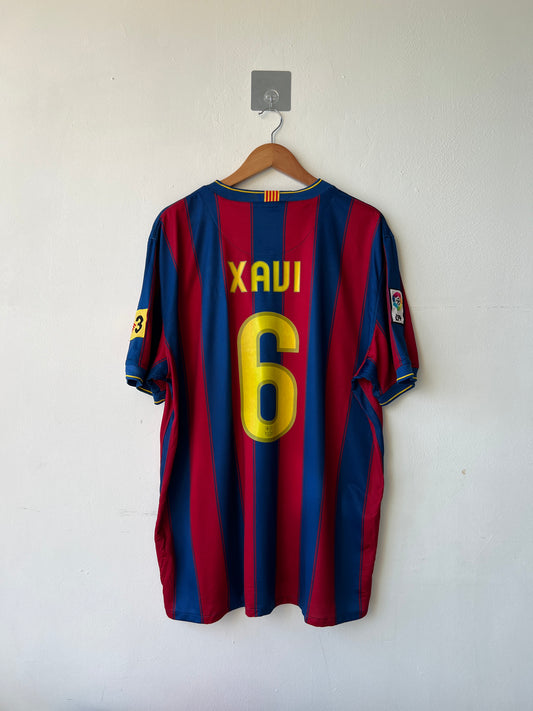 Barcelona 2009-10 Home Shirt Xavi #6 (XXL)