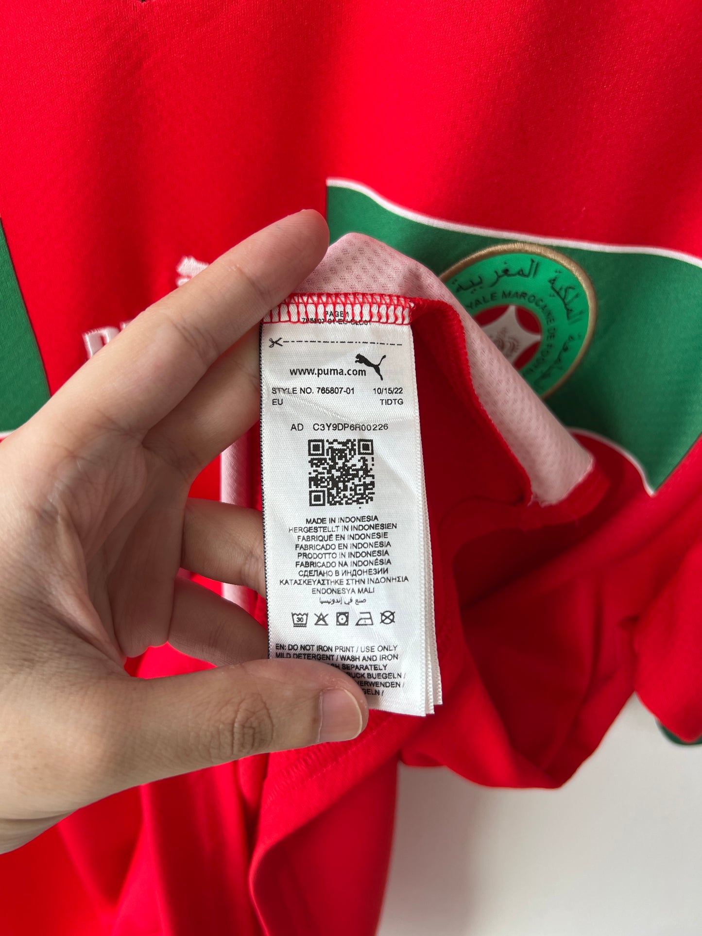 (M) Morocco 2022-23 Home Shirt Hakimi #2