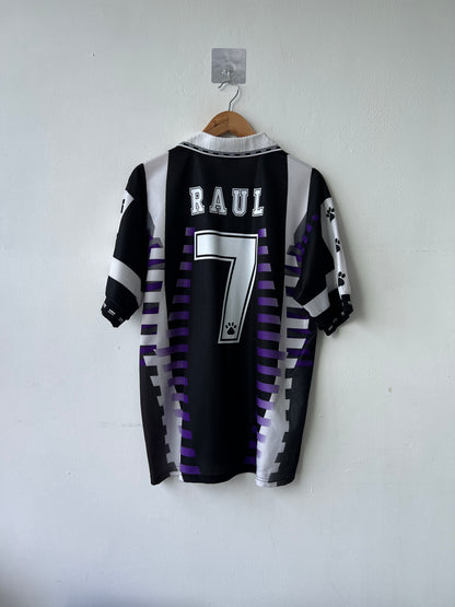 (L) Real Madrid 1997-98 Third Shirt Raul #7 (Sponsorless)