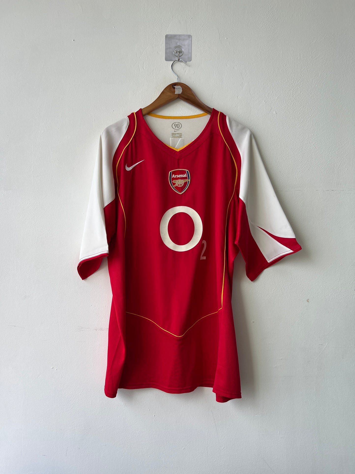 (XXL) Arsenal 2004-05 Home Shirt Henry #14
