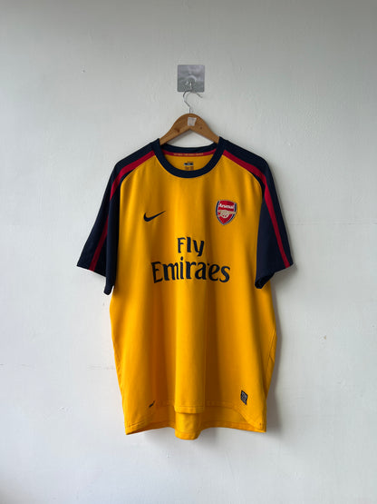 (XL) Arsenal 2008-09 Away Shirt Fabregas #4