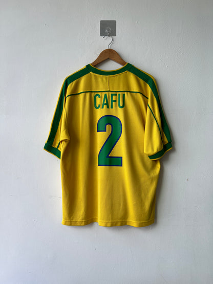 (L) Brazil 1998-00 Home Shirt Ronaldo #9