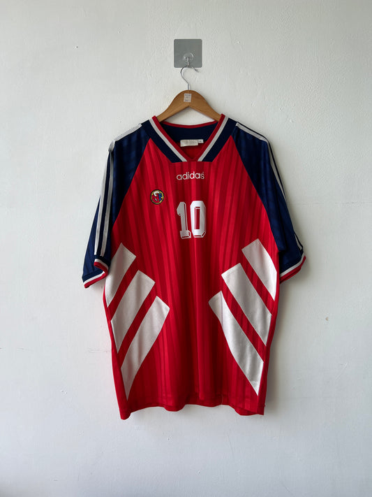 (XL) Norway 1994-96 Home Shirt Rekdal #10