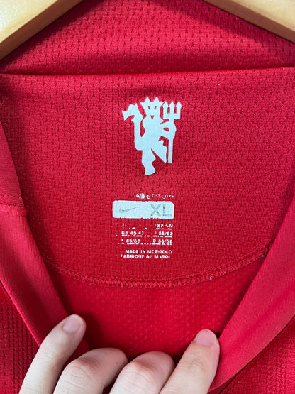 (XL) Manchester United 2007-09 Home Shirt Ronaldo #7
