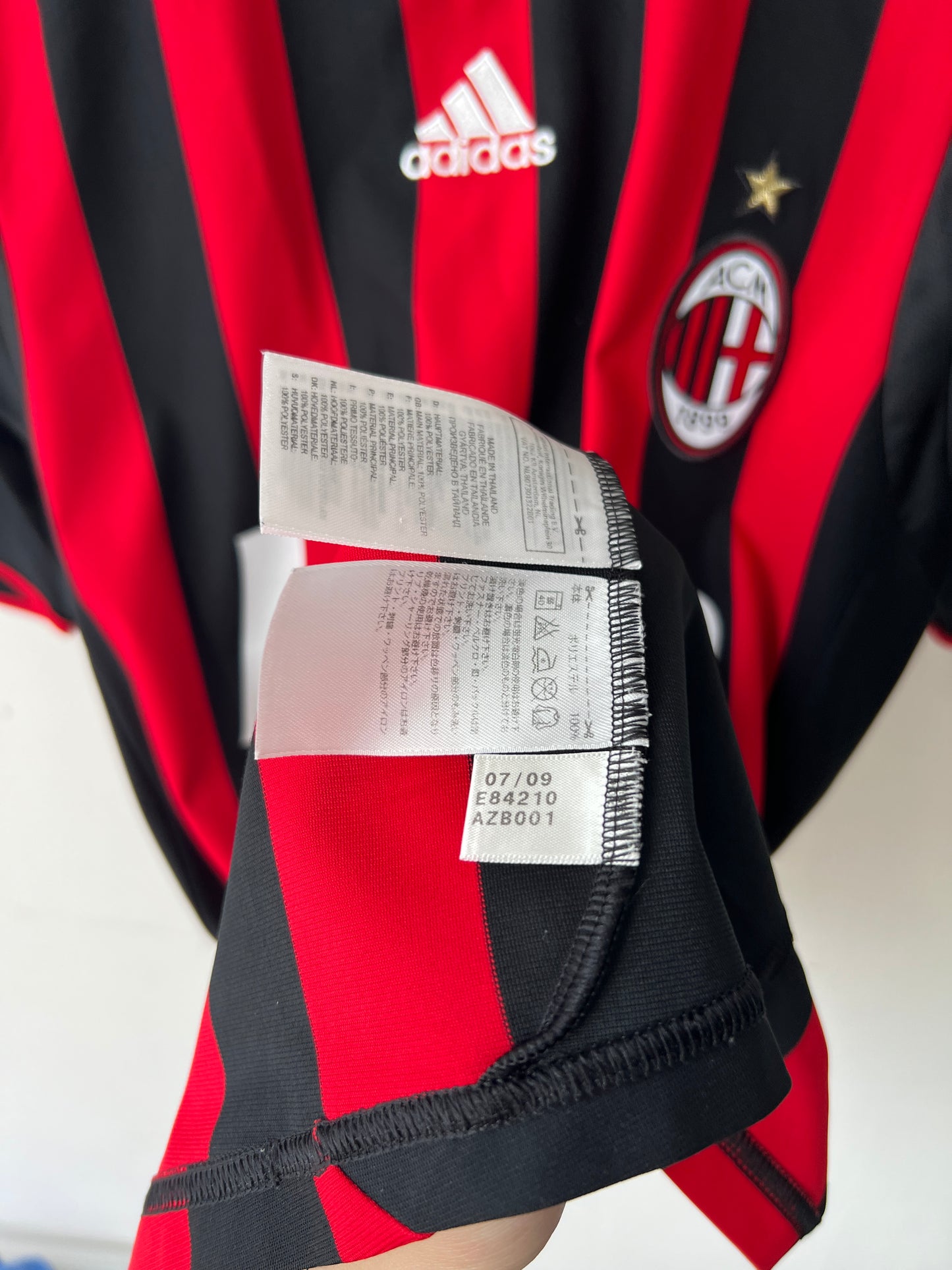 (M) AC Milan 2009-10 Home Shirt Ronaldinho #80