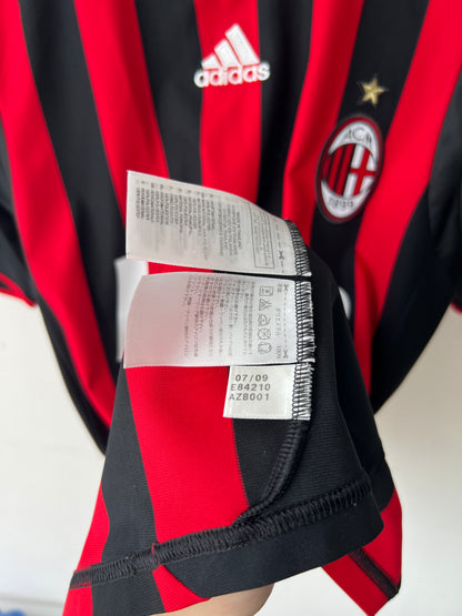 (M) AC Milan 2009-10 Home Shirt Ronaldinho #80