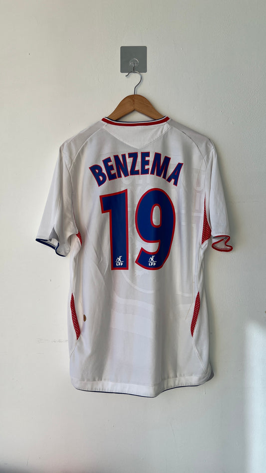 Lyon 2006-08 Home Shirt Benzema #19 (L)
