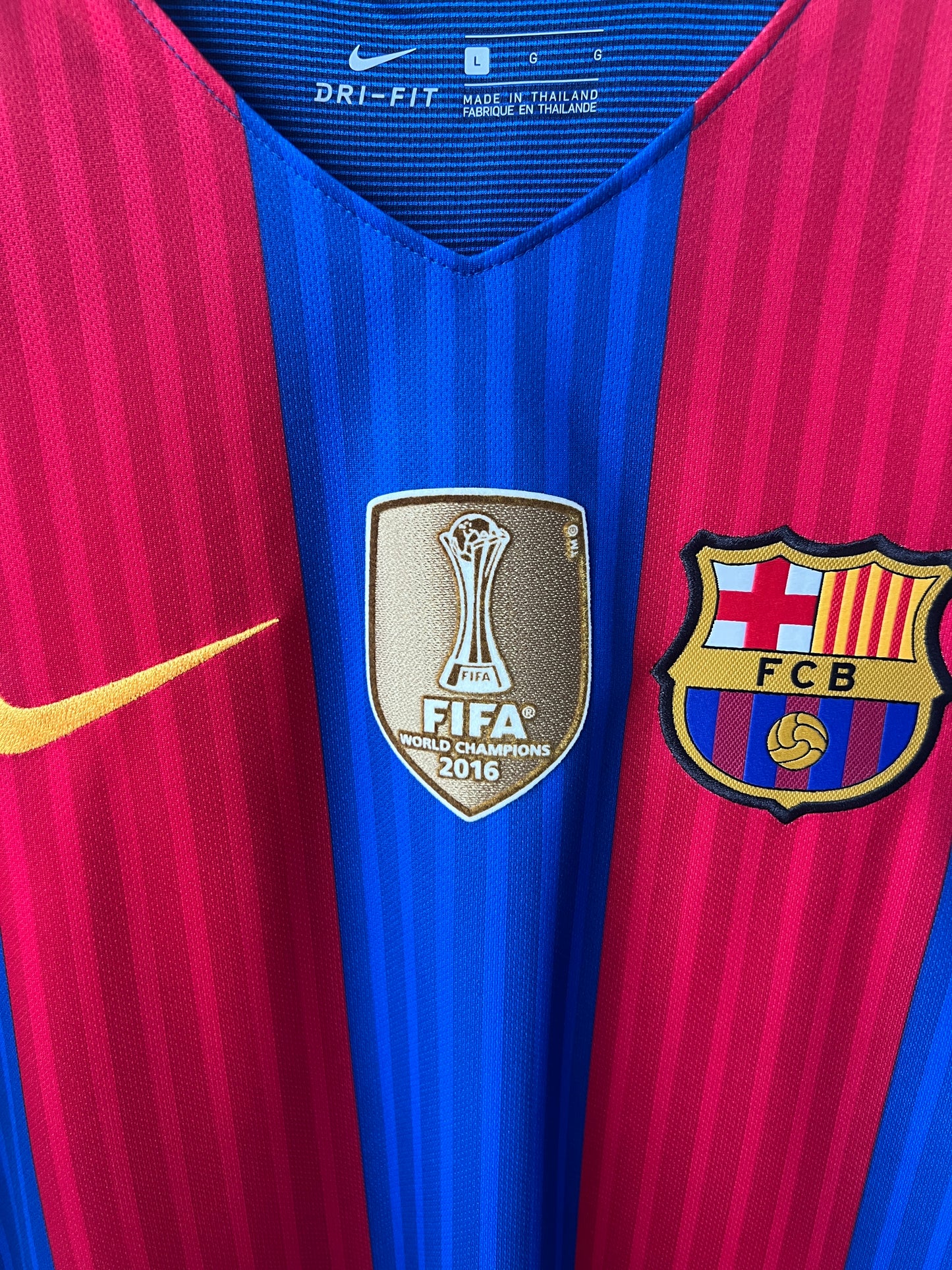(L) Barcelona 2016-17 Home Shirt Neymar Jr. #11 (NEW)