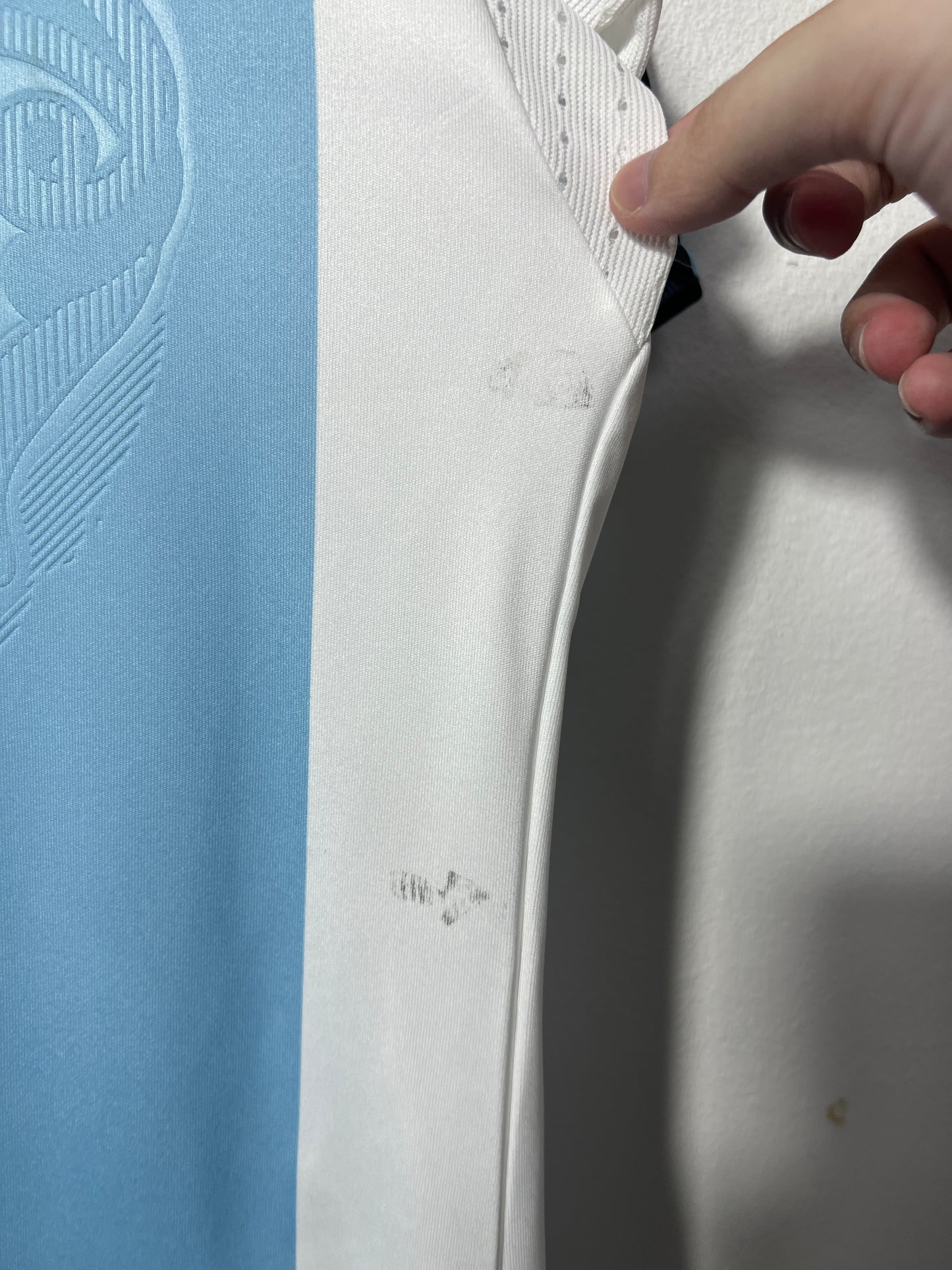 (M) Argentina 2007-09 Home Shirt Messi #15 (NEW)