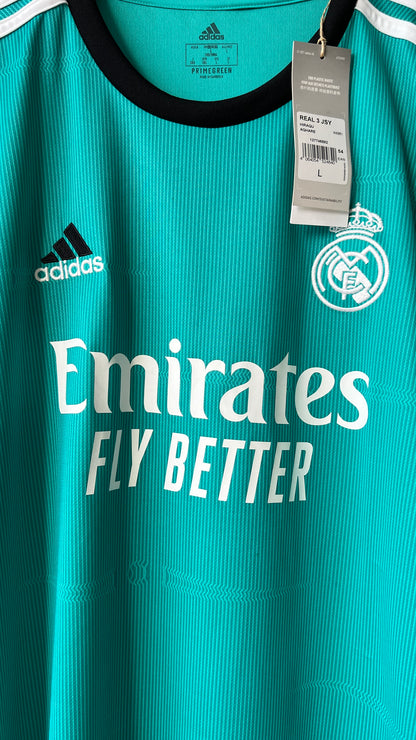 Real Madrid 2021-22 Third Shirt Kroos #8 (L) (Brand New)
