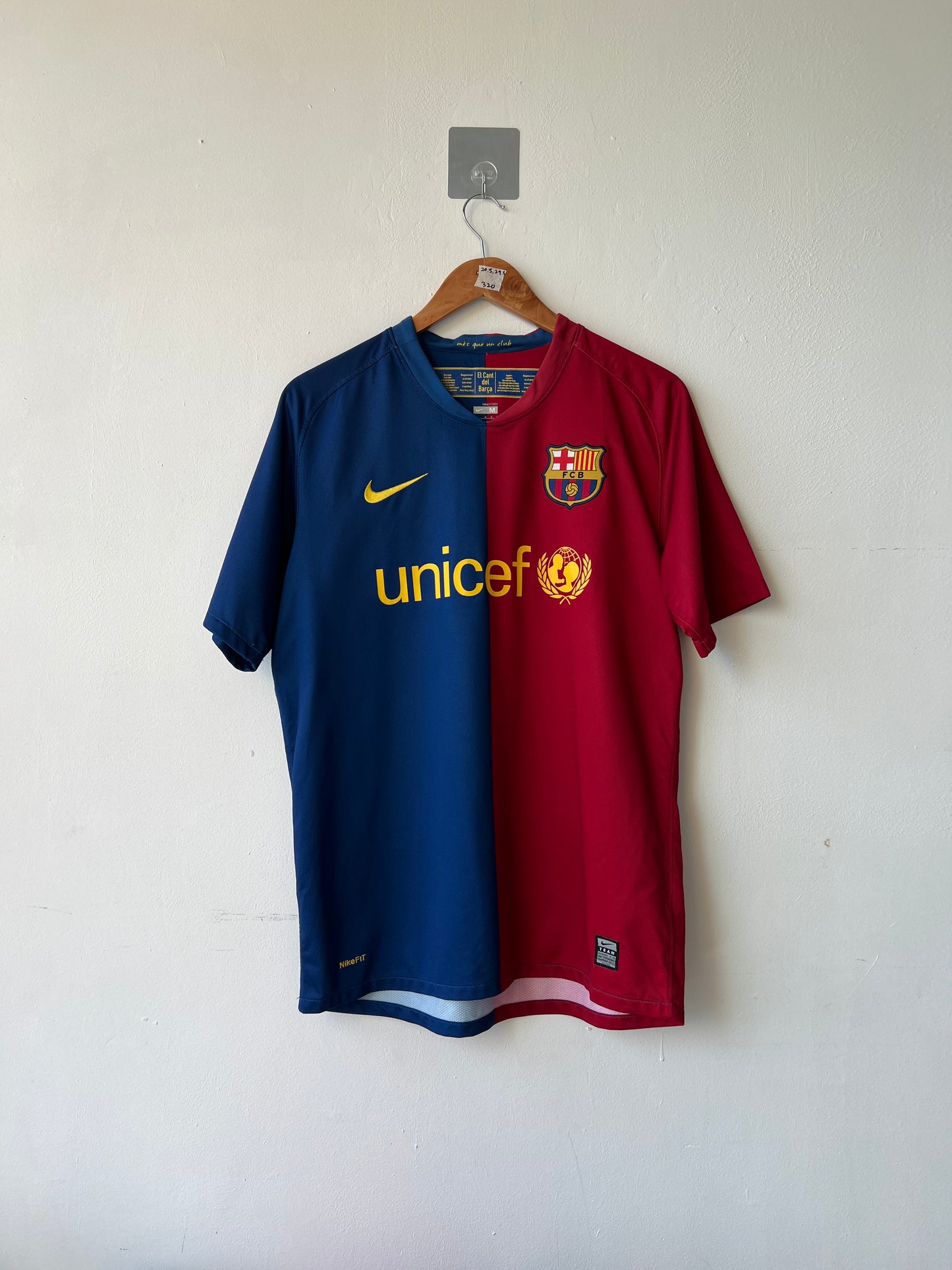 Barcelona 2008-09 Home Shirt Messi #10 (M)