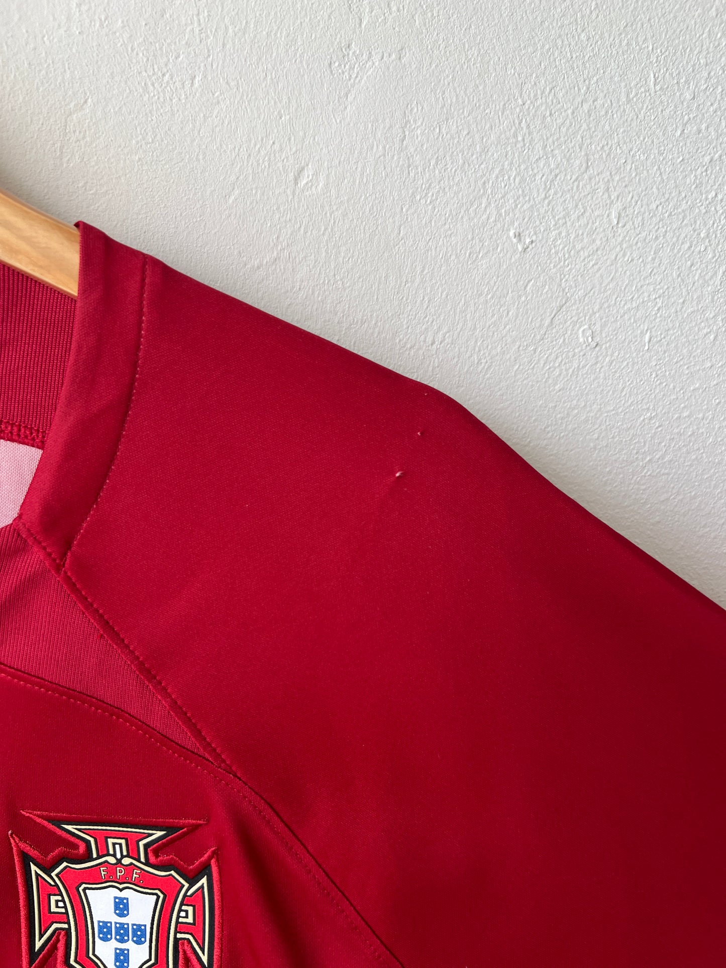 (L) Portugal 2022-24 Home Shirt Ronaldo #7
