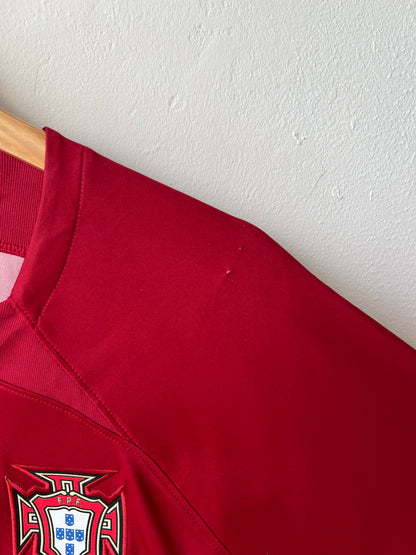 (L) Portugal 2022-24 Home Shirt Ronaldo #7
