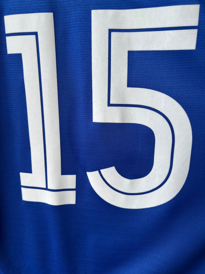 (L fits M) Chelsea 2005-06 Home Shirt Drogba #15