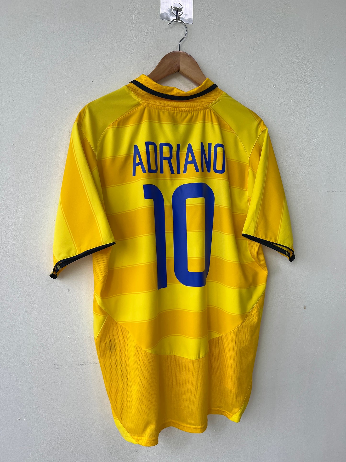 (L) Inter Milan 2003-04 Away Shirt Adriano #10