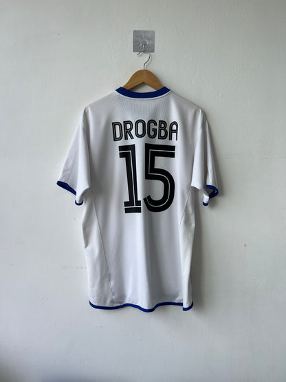 (L) Chelsea 2003-05 Away Shirt Drogba #15