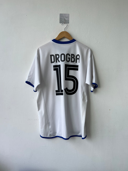 (L) Chelsea 2003-05 Away Shirt Drogba #15