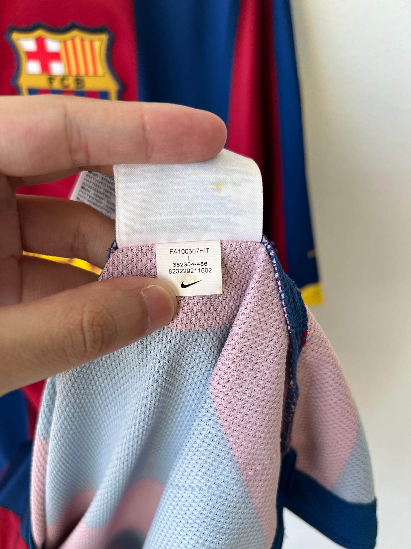 (L) Barcelona 2010-11 Home Shirt Messi #10