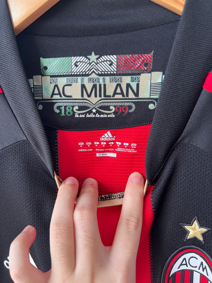 (M) AC Milan 2010-11 Home Shirt Ronaldinho #80