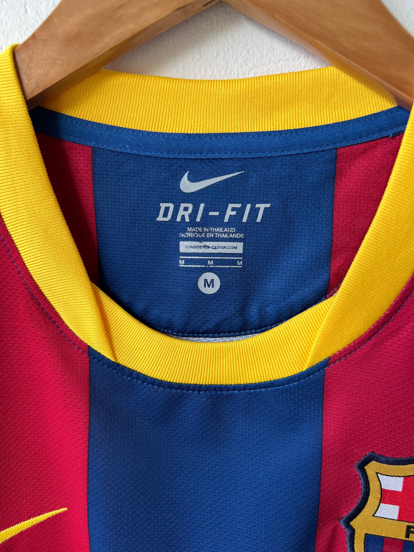 (M) Barcelona 2010-11 Home Long Sleeve Shirt Messi #10