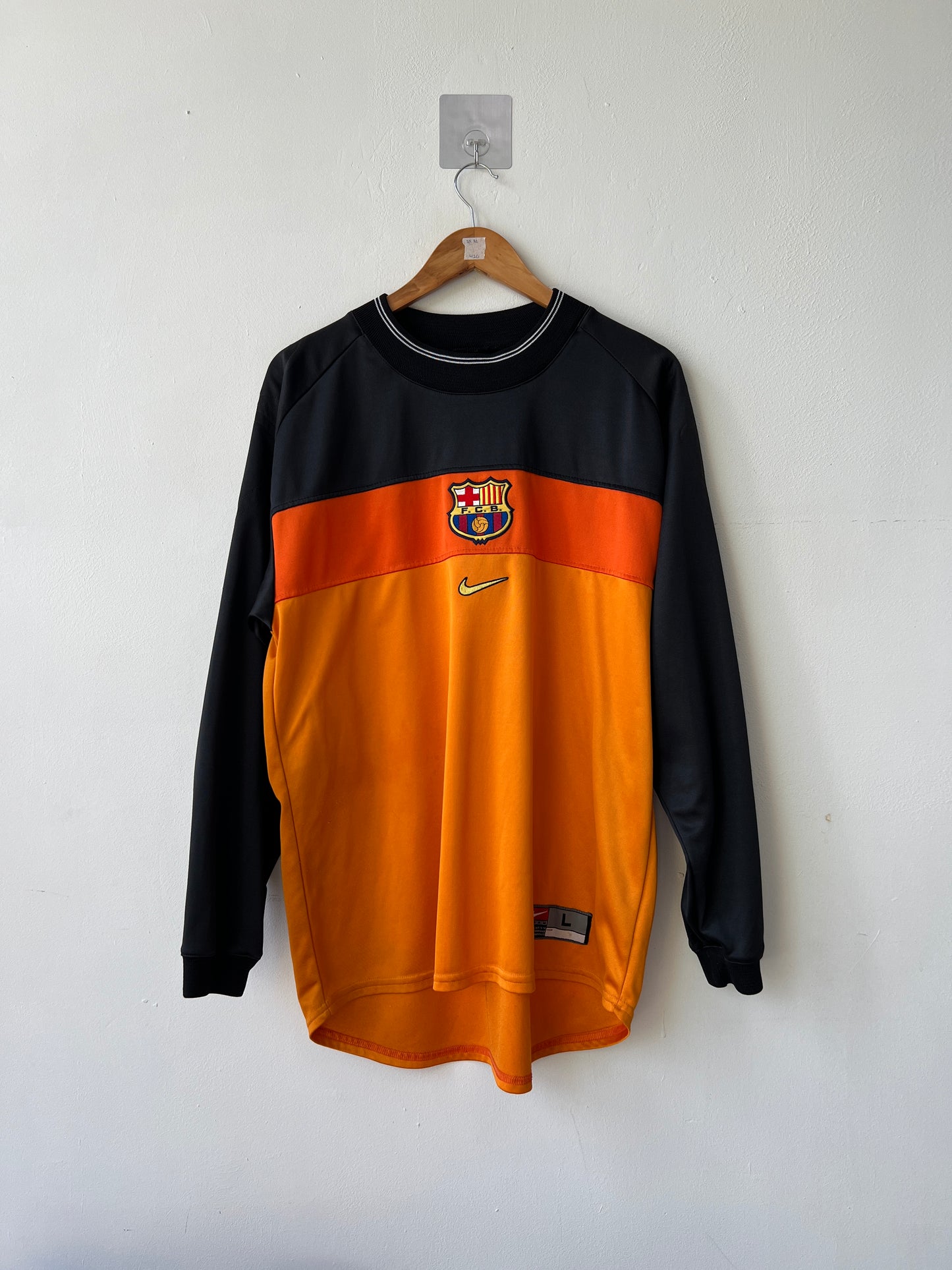 (L) Barcelona 1999-00 GK Shirt Hesp #1