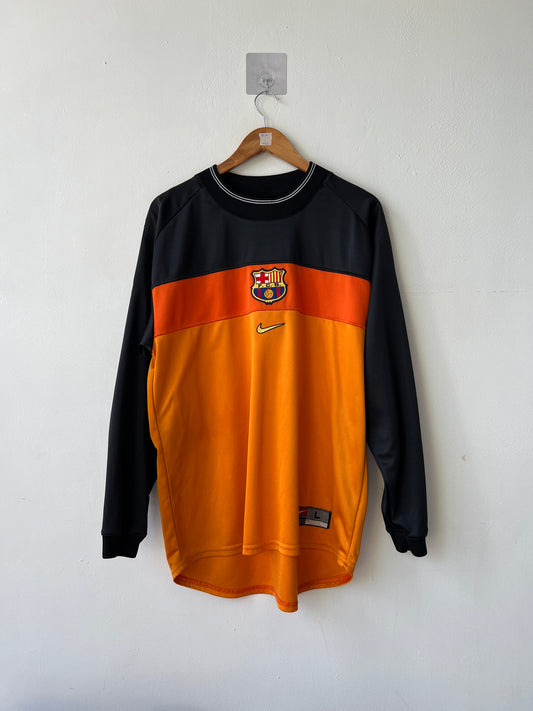 (L) Barcelona 1999-00 GK Shirt Hesp #1