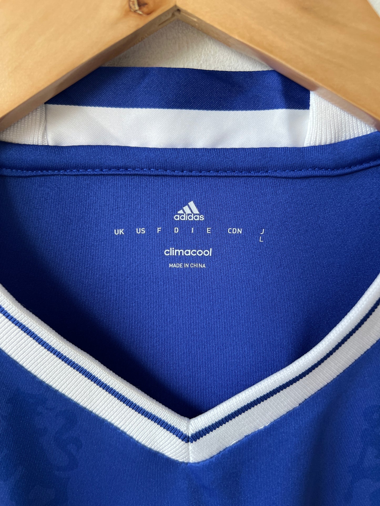 (M fits S) Chelsea 2016-17 Home Shirt Hazard #10