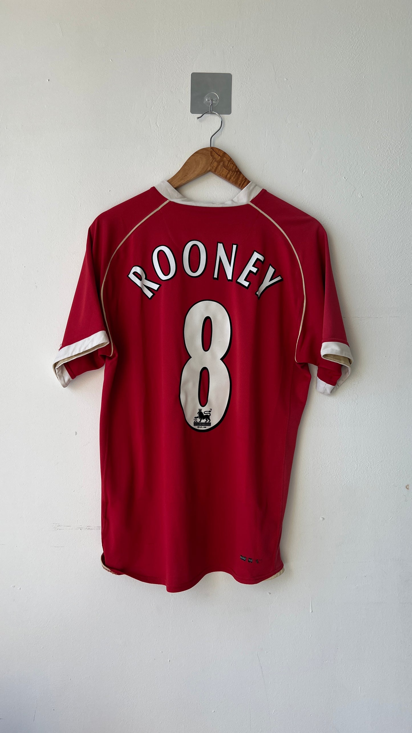 Manchester United 2006-07 Home Shirt Rooney #8 (M)