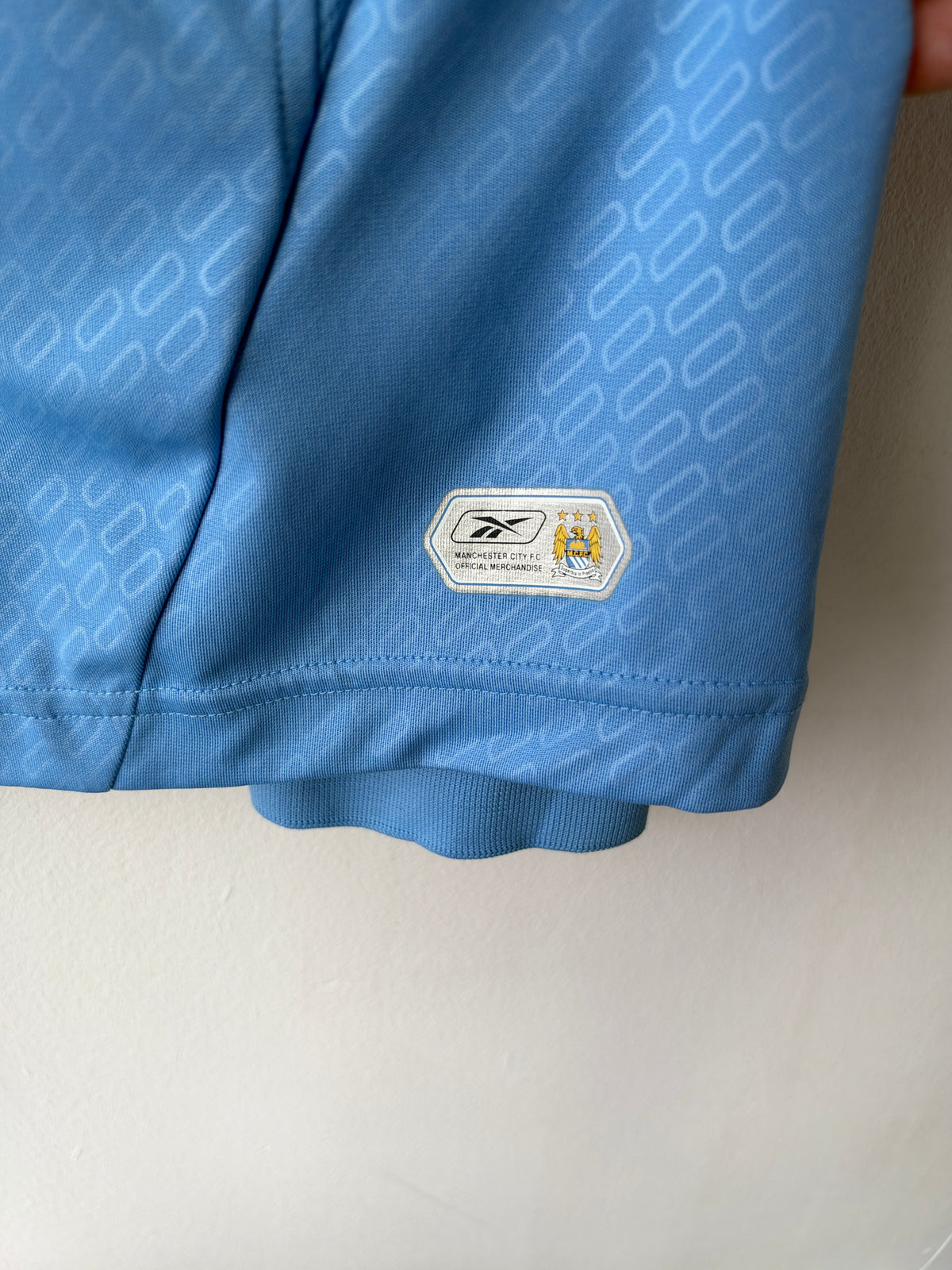 (XL) Manchester City 2004-05 Home Long Sleeve Shirt Anelka #39