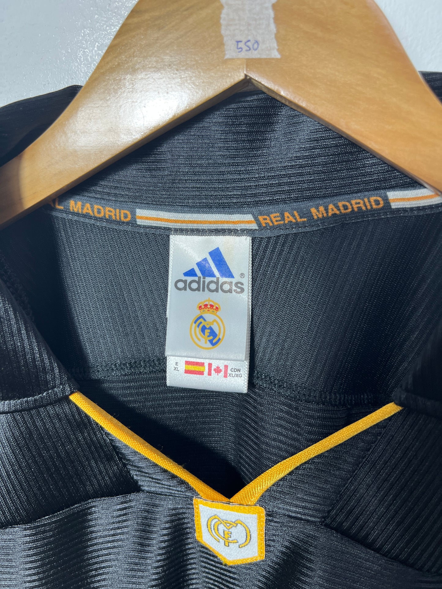 (XL) Real Madrid 1999-01 Away Shirt R. Carlos #3