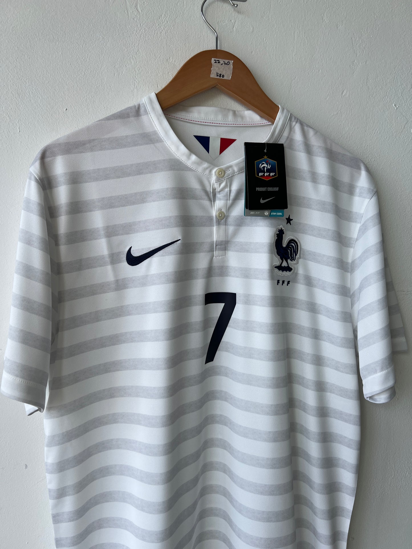 France 2014-15 Away Shirt Ribery #7 (NEW) (L)