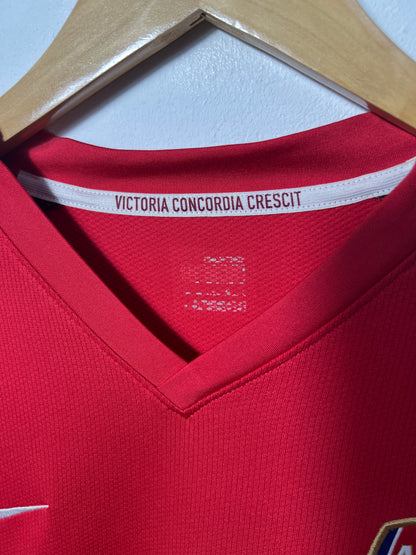 (L) Arsenal 2008-10 Home Long Sleeve Shirt Fabregas #4