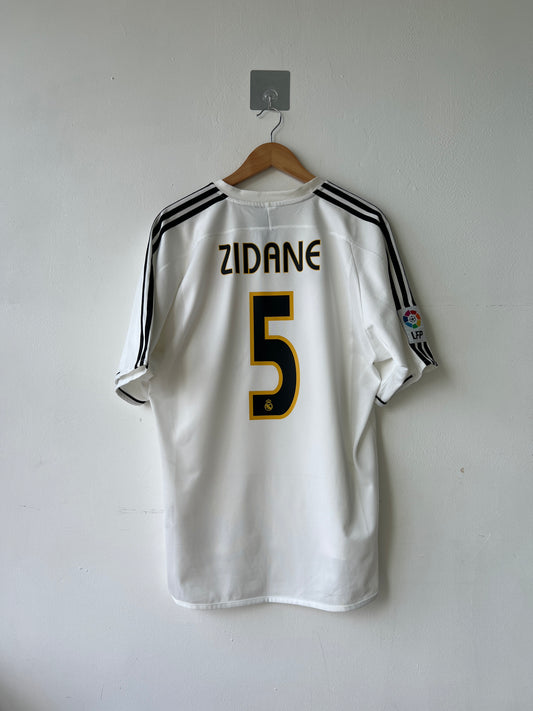 Real Madrid 2003-04 Home Shirt Zidane #5 (L)