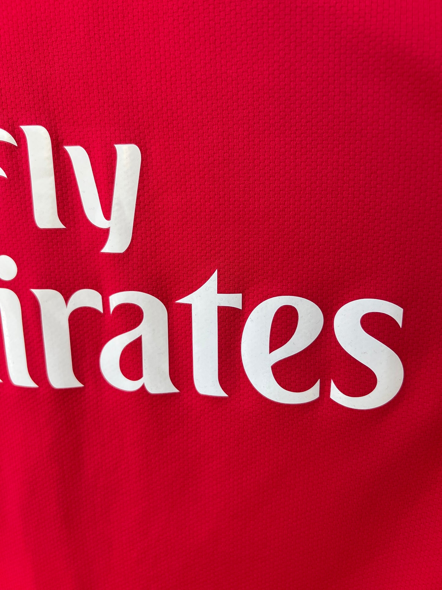 (L) Arsenal 2006-08 Home Long Sleeve Shirt Fabregas #4 (NEW)