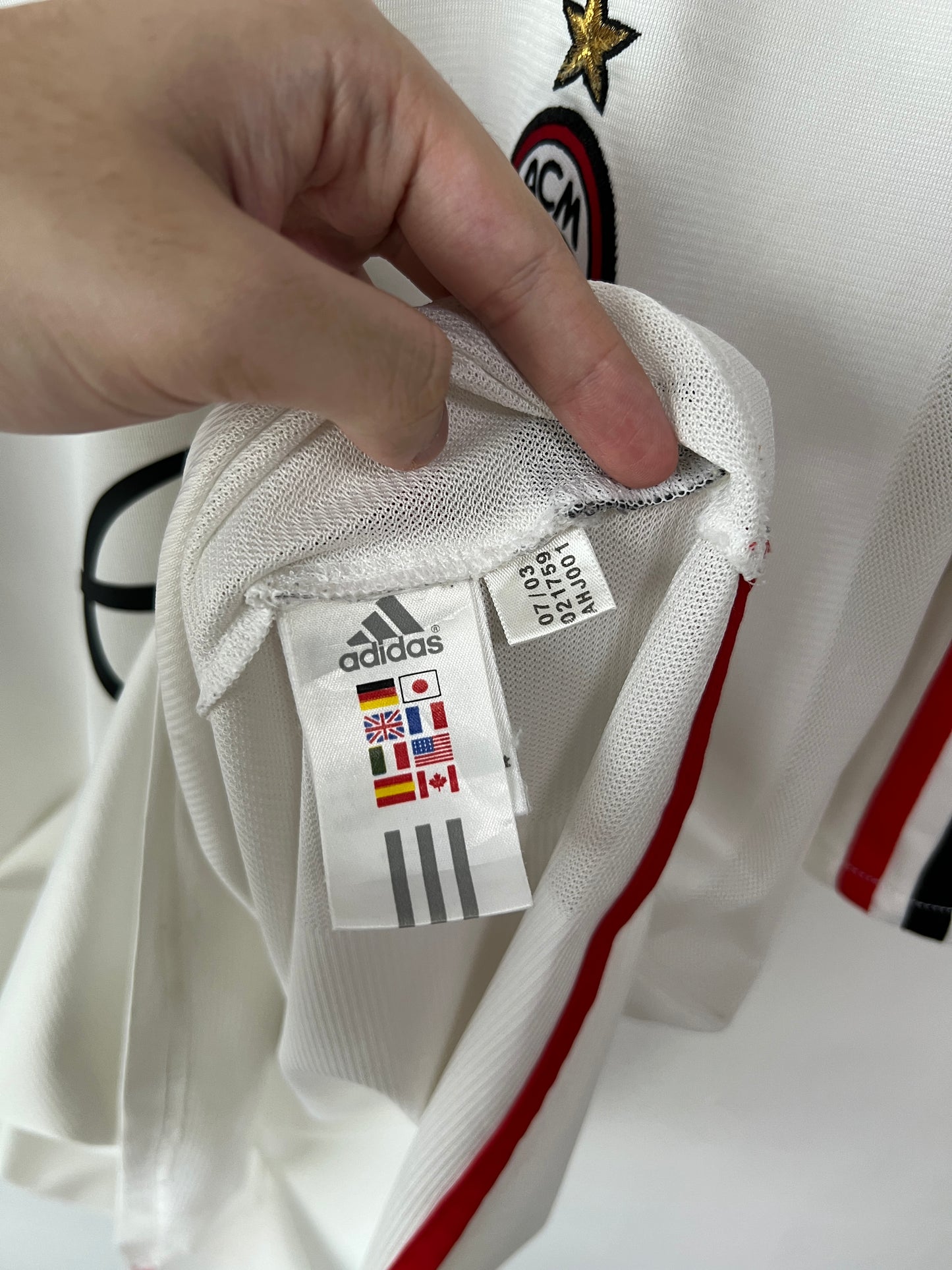 (L) AC Milan 2003-04 Away Shirt Kaka #22