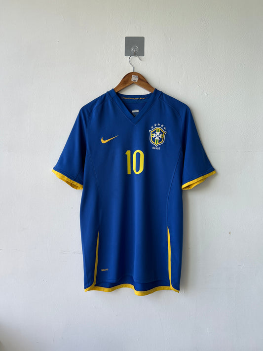 (M) Brazil 2008-10 Away Shirt Ronaldinho #10