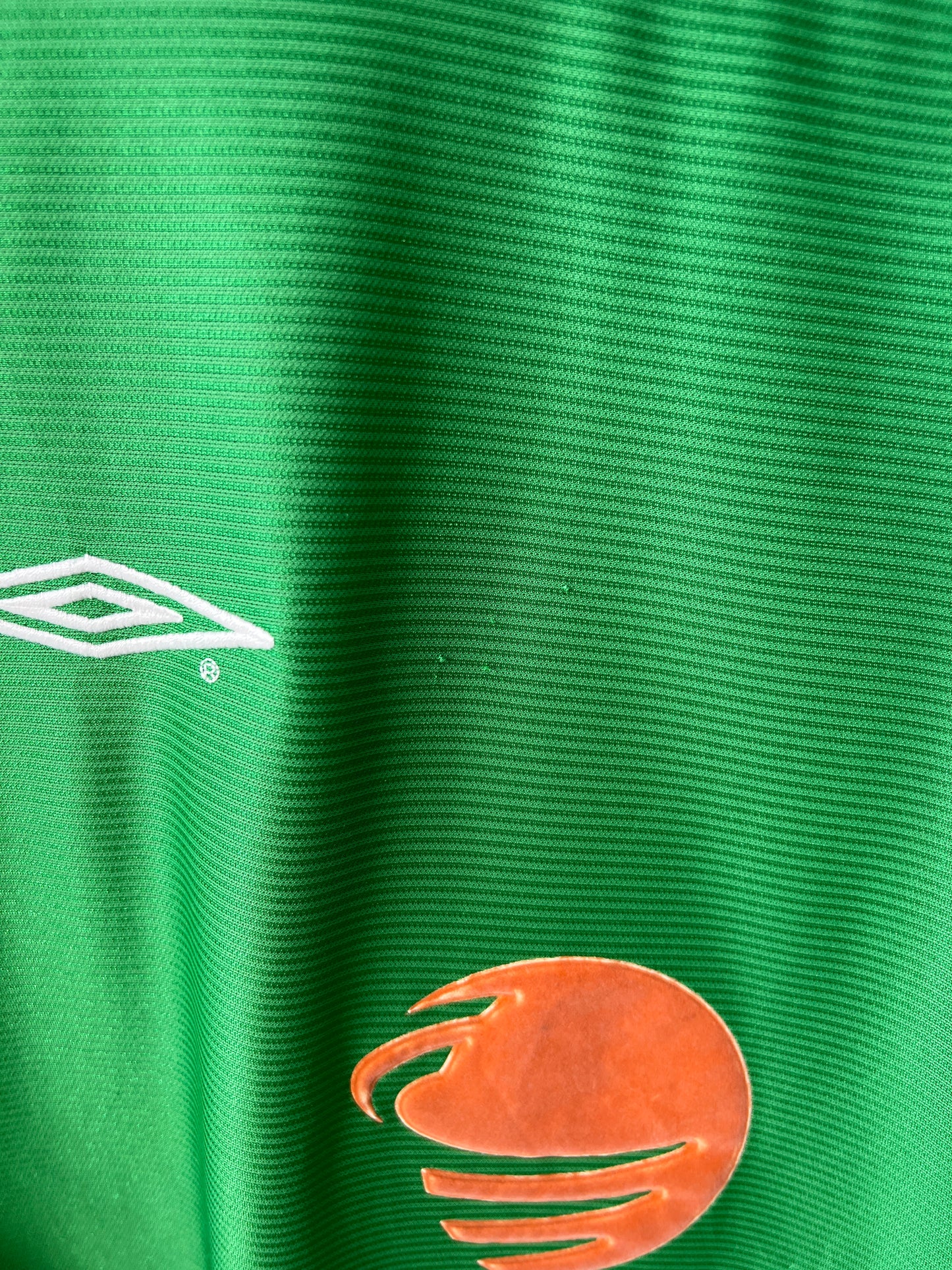 (L) Ireland 2002-03 Home Long Sleeve Shirt Keane #6